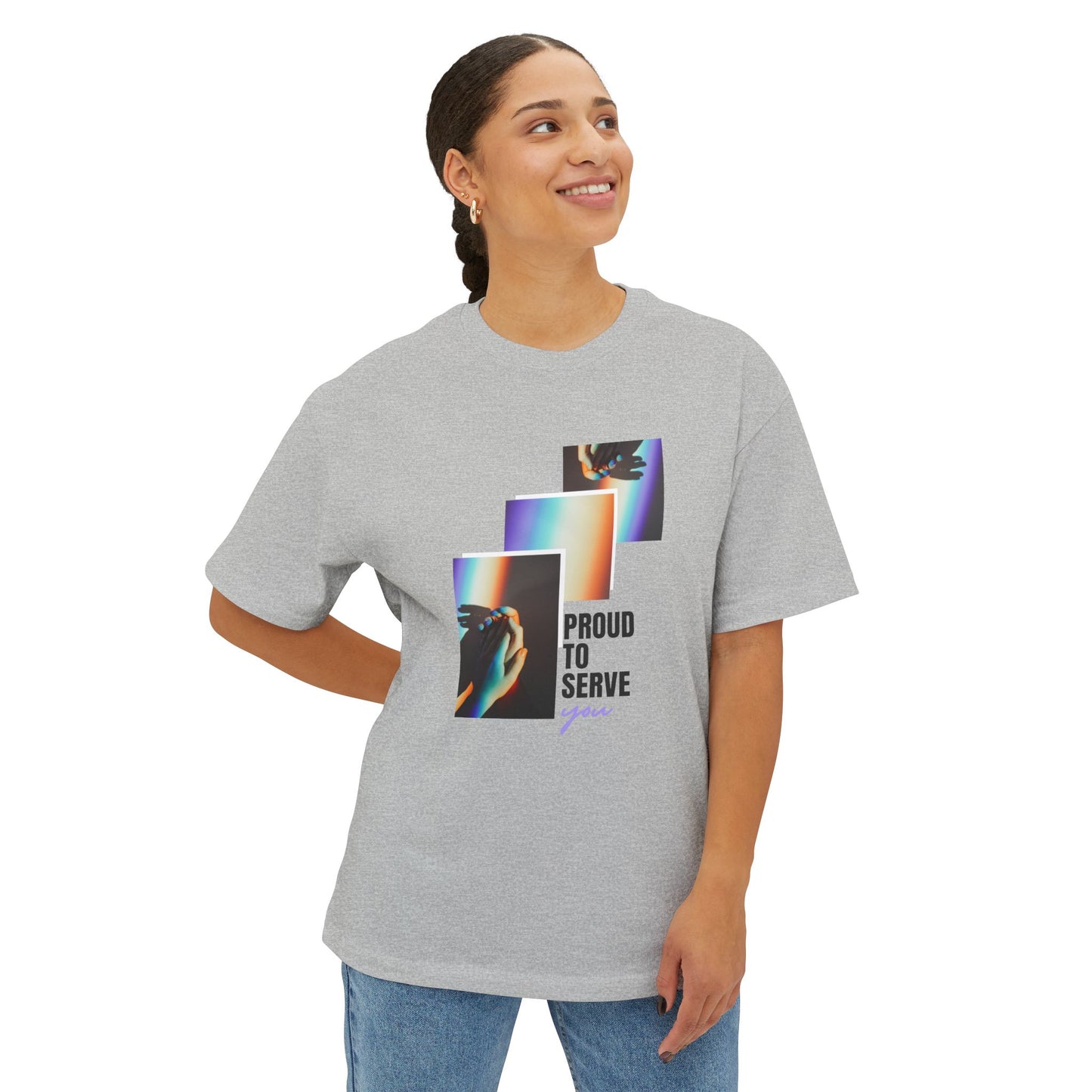 Unisex Oversized Boxy Tee