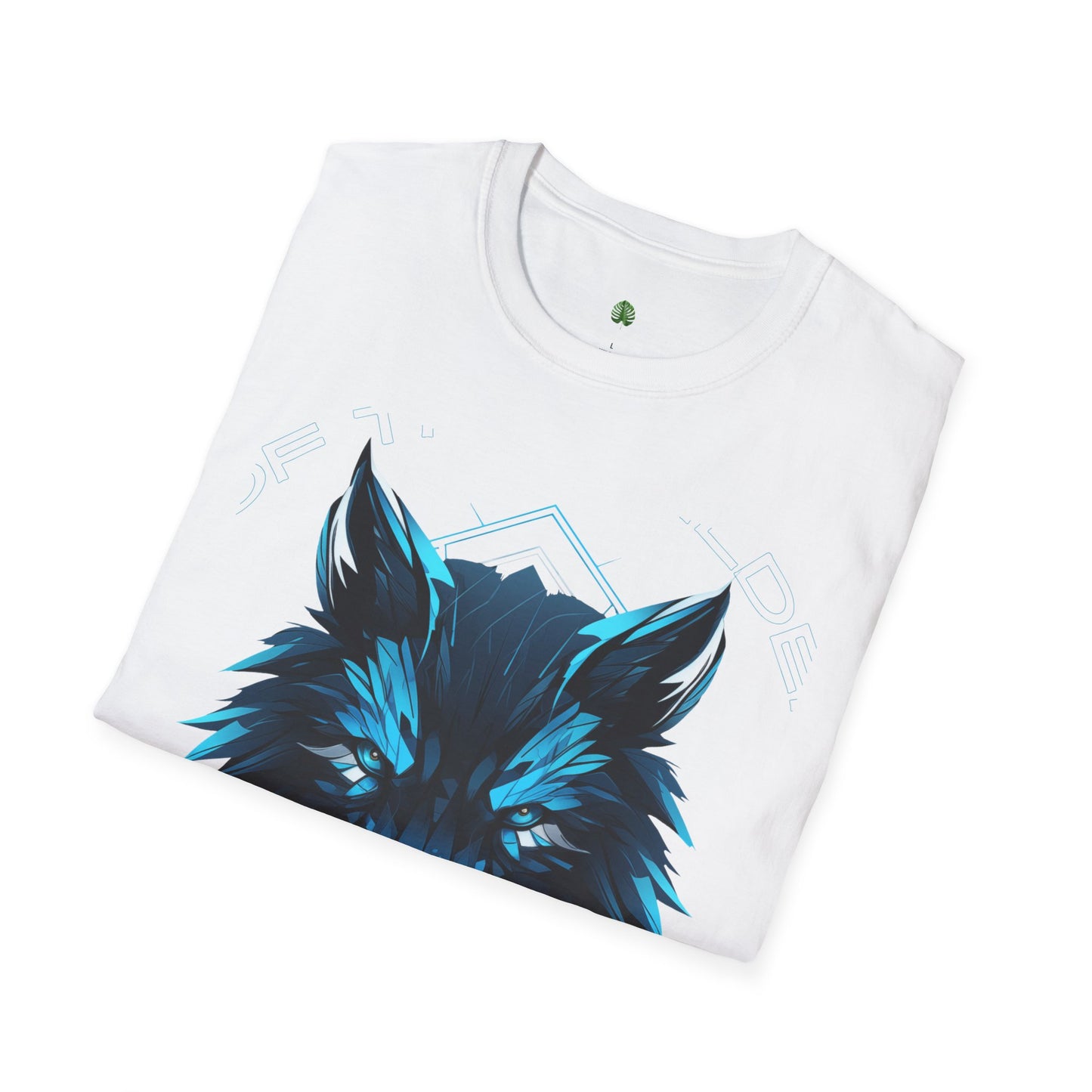 Wolf Graphic Unisex Softstyle T-Shirt, Nature Lover Tee, Casual Wear, Gift for Him/Her, Animal Art Shirt, Wildlife Enthusiast Apparel