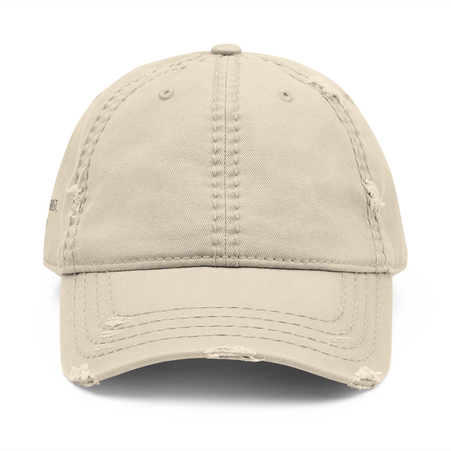 Distressed Dad Hat (Embroidery)