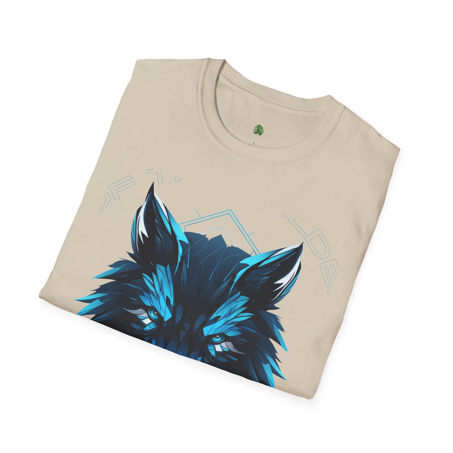 Wolf Graphic Unisex Softstyle T-Shirt, Nature Lover Tee, Casual Wear, Gift for Him/Her, Animal Art Shirt, Wildlife Enthusiast Apparel