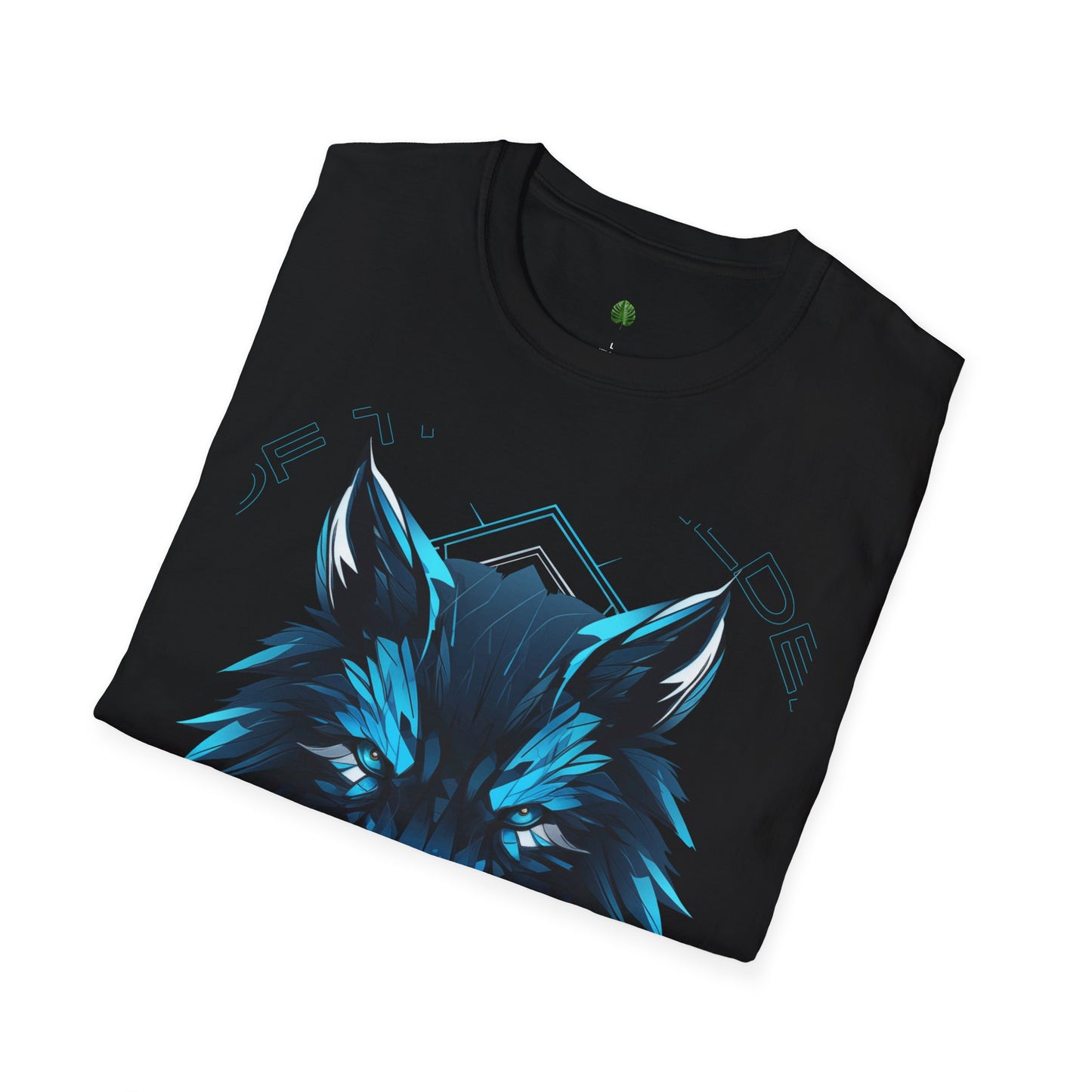 Wolf Graphic Unisex Softstyle T-Shirt, Nature Lover Tee, Casual Wear, Gift for Him/Her, Animal Art Shirt, Wildlife Enthusiast Apparel