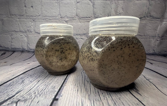 Coffee and brown sugar soy wax face mask